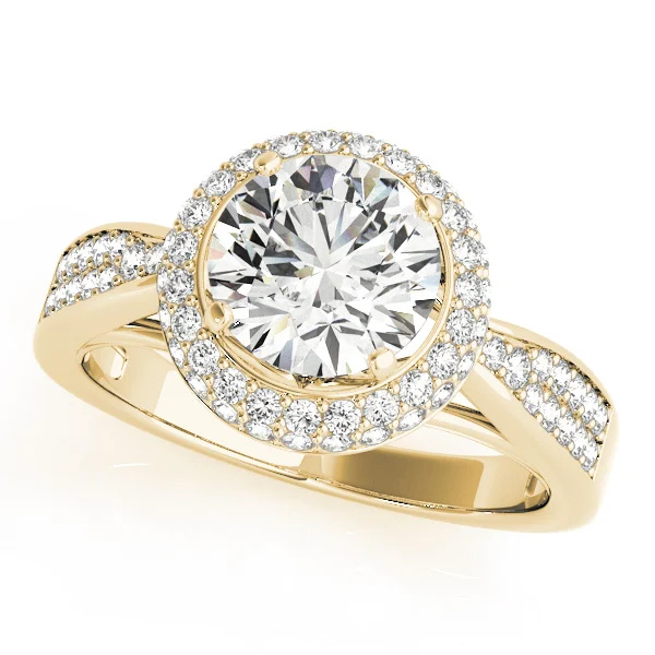 ENGAGEMENT RINGS HALO ROUND - Image 5