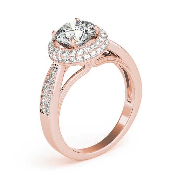 ENGAGEMENT RINGS HALO ROUND - Image 12