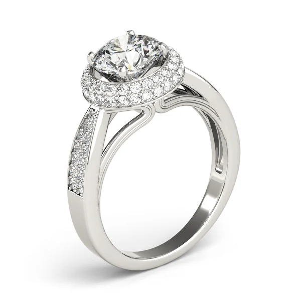 ENGAGEMENT RINGS HALO ROUND - Image 4
