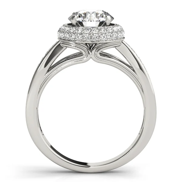 ENGAGEMENT RINGS HALO ROUND - Image 2