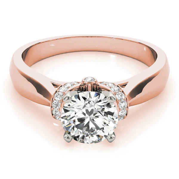 Accented Solitaire Engagement Ring - Image 11