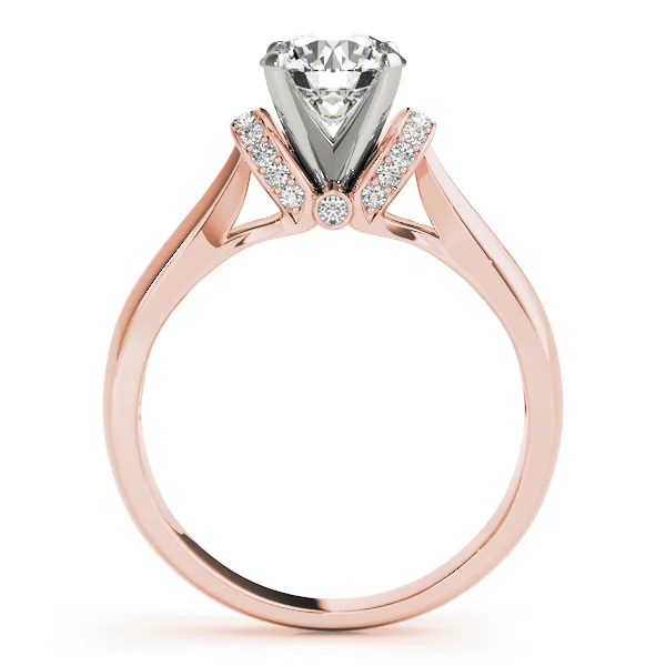 Accented Solitaire Engagement Ring - Image 10