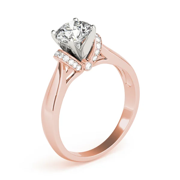 Accented Solitaire Engagement Ring - Image 12