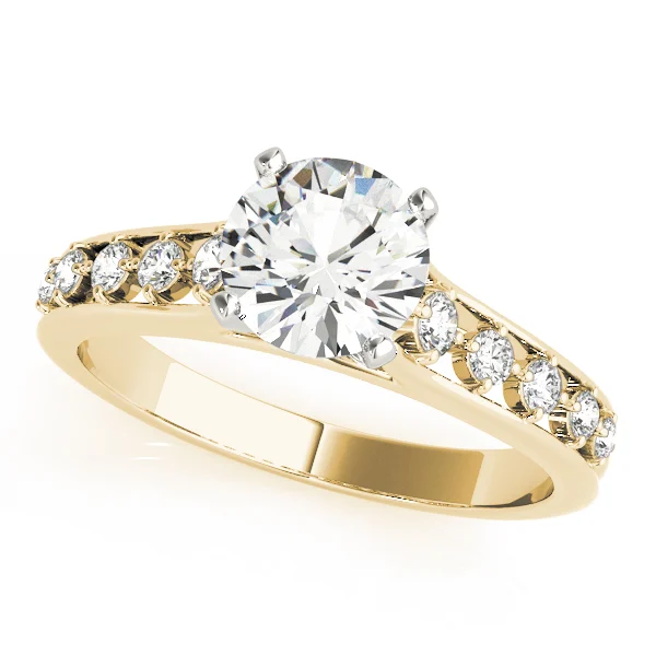 ENGAGEMENT RINGS SINGLE ROW PRONG - Image 5