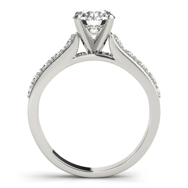 ENGAGEMENT RINGS SINGLE ROW PRONG - Image 2