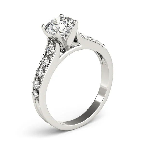 ENGAGEMENT RINGS SINGLE ROW PRONG - Image 4