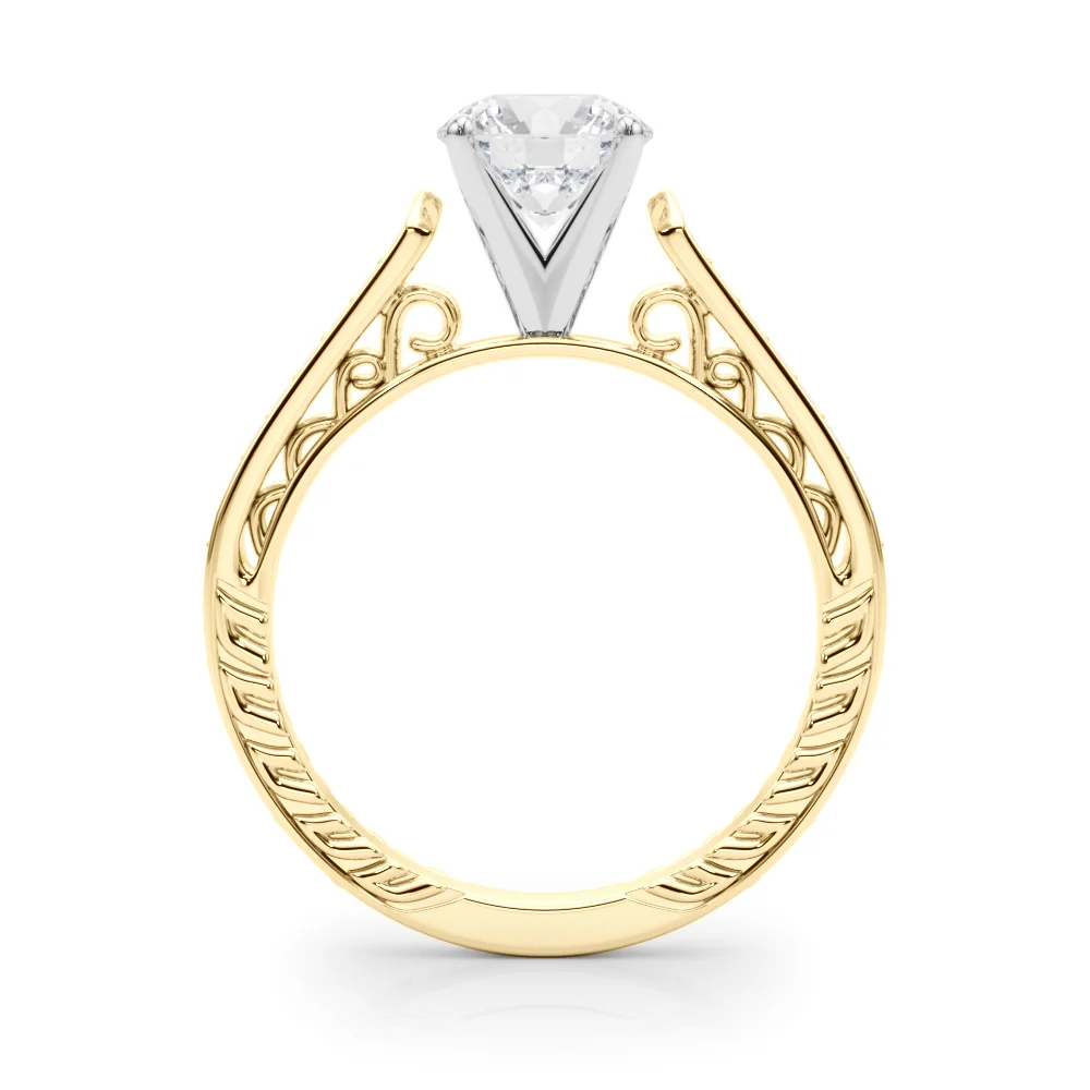 Vintage Inspired Engagement Ring - Image 6