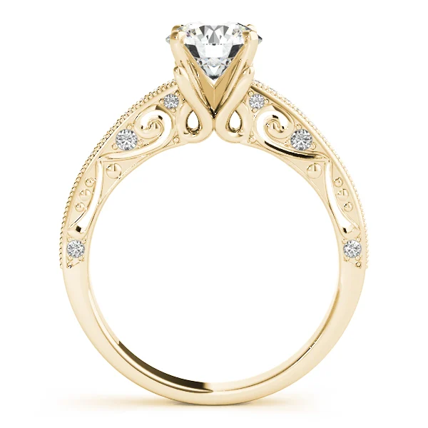 Antique Milgrain Engagement Ring - Image 5
