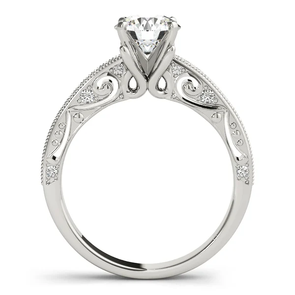 Antique Milgrain Engagement Ring - Image 2