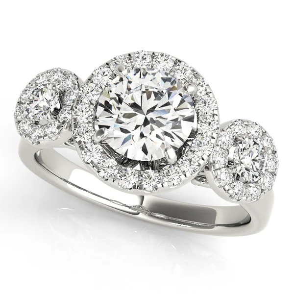ENGAGEMENT RINGS HALO ROUND