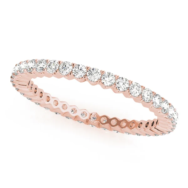Eternity Prong Set Wedding Band - Image 5
