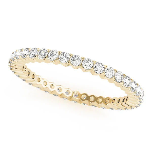 Eternity Prong Set Wedding Band - Image 3