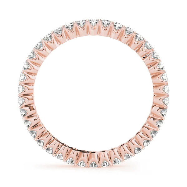 Eternity Prong Set Wedding Band - Image 6