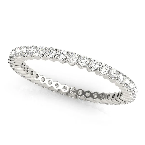 Eternity Prong Set Wedding Band