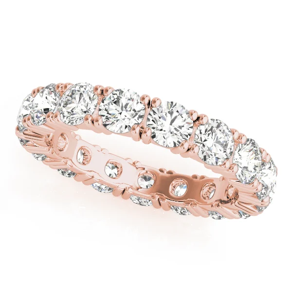 Eternity Prong Wedding Band - Image 5