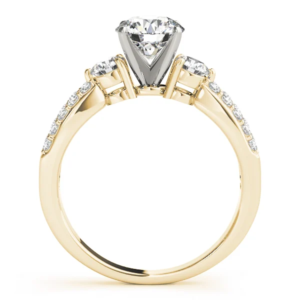 3-Stone Split Shank Engagement Rings - Image 6