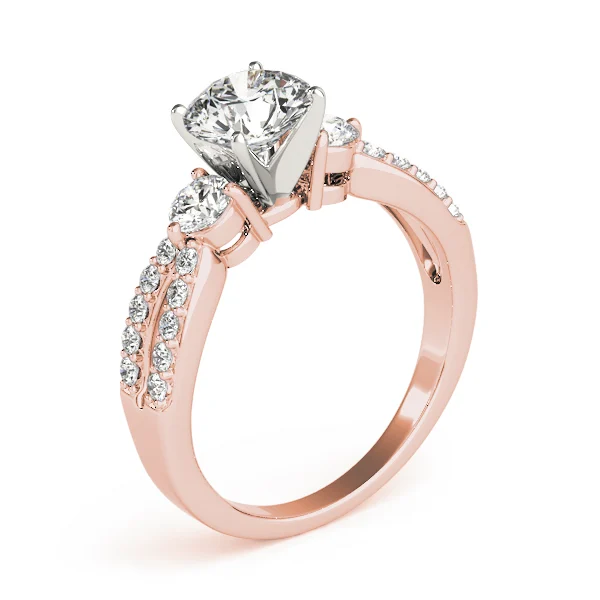 3-Stone Split Shank Engagement Rings - Image 12
