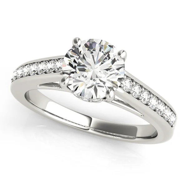 ENGAGEMENT RINGS SINGLE ROW PRONG