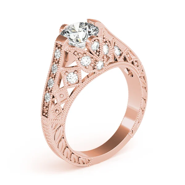 Antique Milgrain Engagement Ring - Image 12