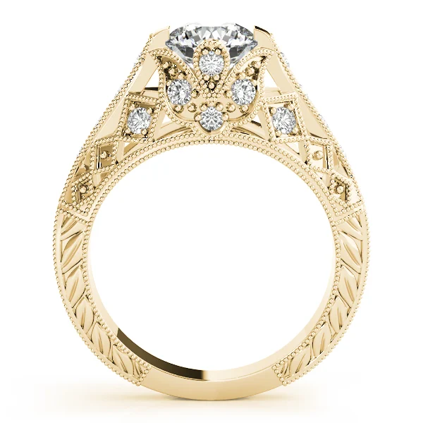 Antique Milgrain Engagement Ring - Image 6