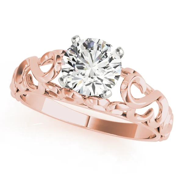 Filigree Solitaire Engagement Ring - Image 9