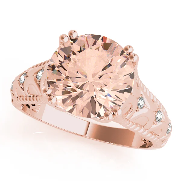 Double Prong Braided Shank Engagement Rings - Image 21