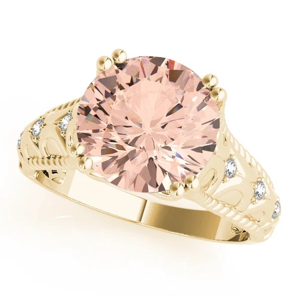 Double Prong Braided Shank Engagement Rings - Image 17