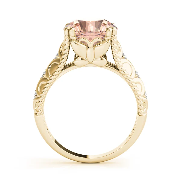 Double Prong Braided Shank Engagement Rings - Image 18
