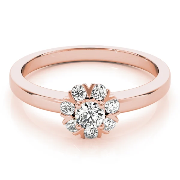 CLUSTER RING, SPLIT PRONGS - Image 11