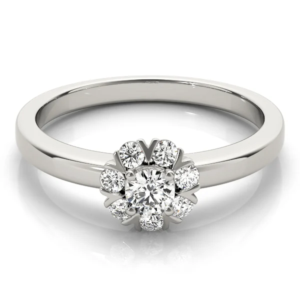 CLUSTER RING, SPLIT PRONGS - Image 3