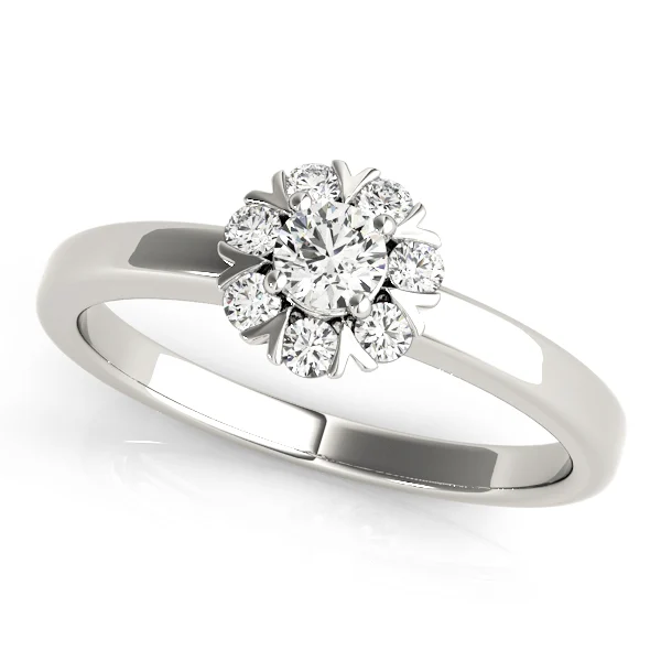 CLUSTER RING, SPLIT PRONGS