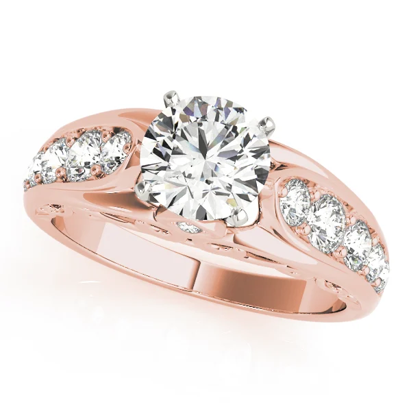 Single Row Engagement Ring - Image 9