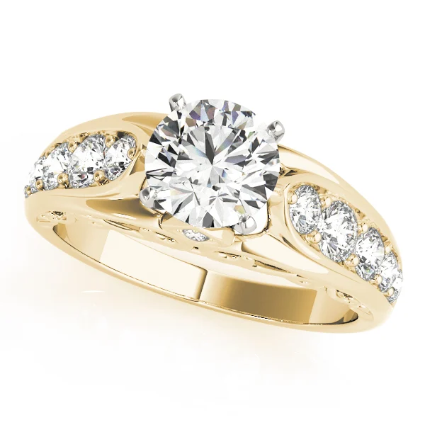 Single Row Engagement Ring - Image 5