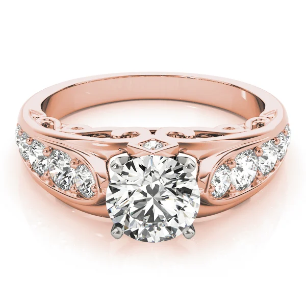 Single Row Engagement Ring - Image 11