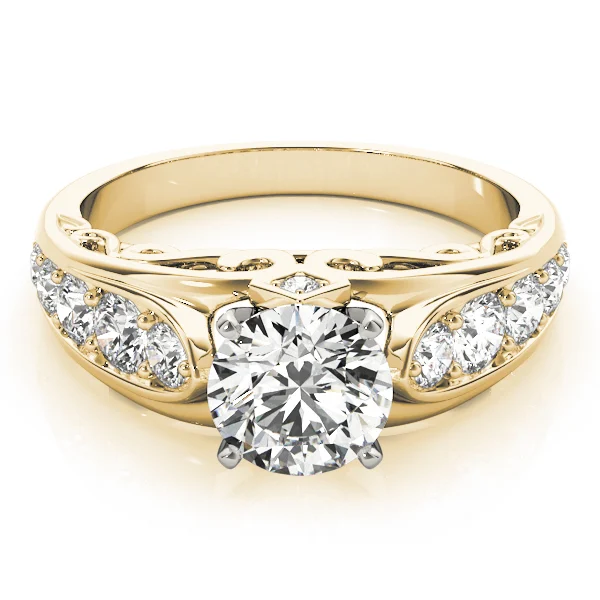 Single Row Engagement Ring - Image 7