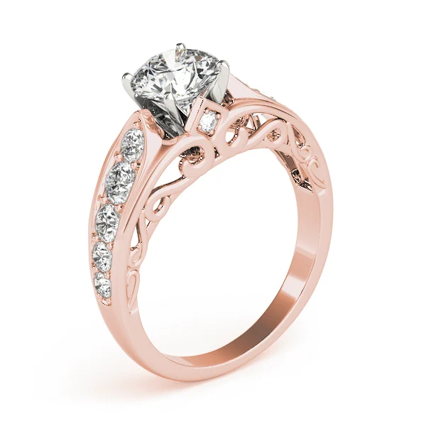 Single Row Engagement Ring - Image 12