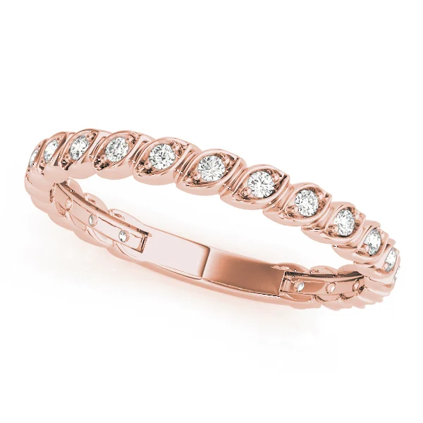 Prong Set Wedding Band - Image 8
