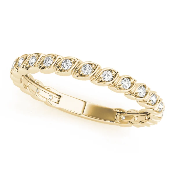 Prong Set Wedding Band - Image 5