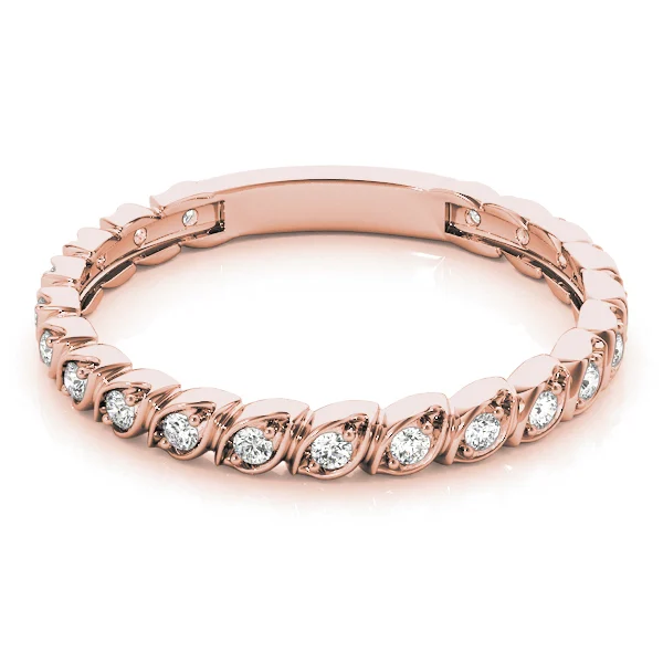 Prong Set Wedding Band - Image 10