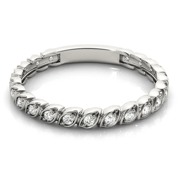 Prong Set Wedding Band - Image 3