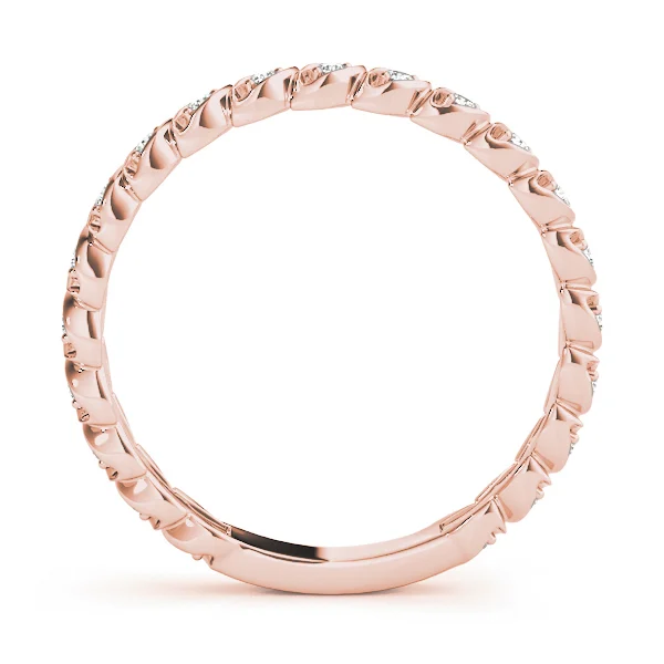 Prong Set Wedding Band - Image 9