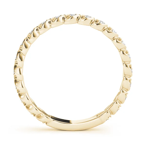 Prong Set Wedding Band - Image 6
