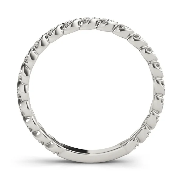 Prong Set Wedding Band - Image 2