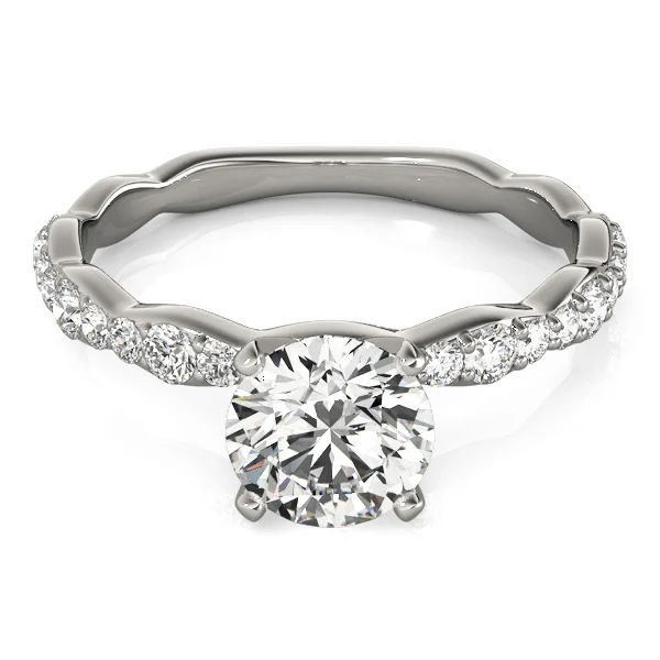 Diamond Accented Engagement Ring - Image 4