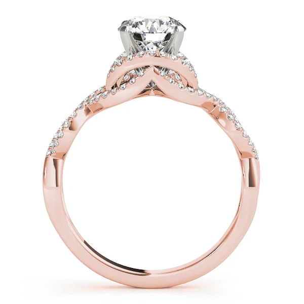 Infinity Twisted Shank Engagement Rings - Image 10