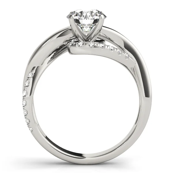 Twisting Bypass Engagement Ring - Image 3