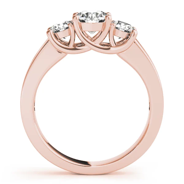3-Stone Trellis Engagement Ring - Image 6