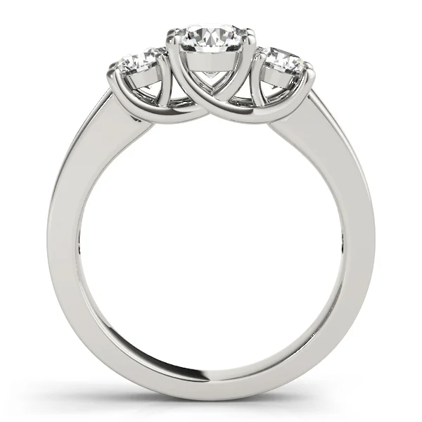 3-Stone Trellis Engagement Ring - Image 2