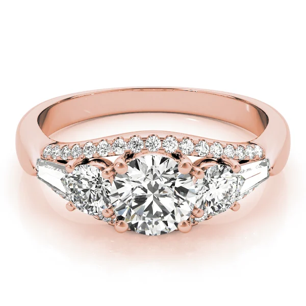 3-Stone Split Shank Engagement Rings - Image 10