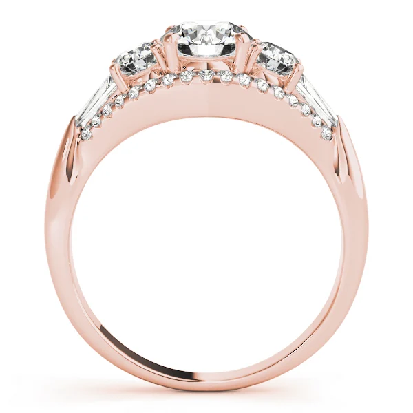 3-Stone Split Shank Engagement Rings - Image 9